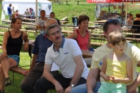 Na głównym planie Wójt Gminy Goleszów Krzysztof Glajcar