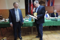 Prezes Stanisław Procner przyjmuje gratulacje