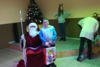 Wspólne zdjęcie z Mikołajem