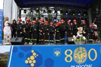 800-lecie Puńcowa, pokazy strażackie, Beskidzkie Zbóje