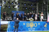 800-lecie Puńcowa, uroczystości na jubileuszowej scenie, część 3