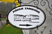 Tabliczka Zamek rycerski