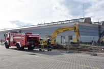 Ćwiczenia strażaków w Goleszowie