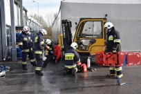 Ćwiczenia strażaków w Goleszowie