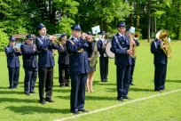 Uroczystości na boisku LKS TEMPO