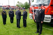 Uroczystości na boisku LKS TEMPO