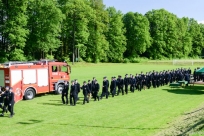 Uroczystości na boisku LKS TEMPO