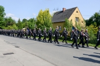 Powrót strażaków do remizy OSP Puńców