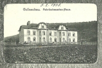 Goleszów, Cementownia, 1909 r. Beamtenhaus