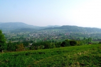 Panorama Goleszowa z Chełmu