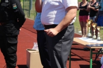 Nagrody wręczali wójt Krzysztof Glajcar, przewodniczący rady Bogusław Konecki i komendant gminny Marian Machalica