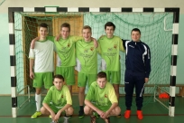 LKS Goleszów II z trenerem Jakubem Molinem