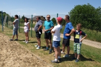 Kibice siatkówki plażowej