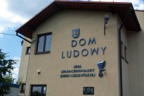 Dom Ludowy przy którym odbył się piknik