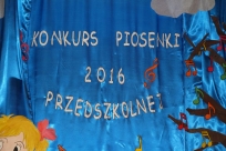 Konkurs Piosenki Przedszkolnej 2016