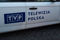 Samochód TVP Katowice