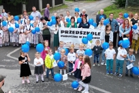 Odsłonięcie kamienia i ławeczki jubileuszowej o raz złożenie kapsuły czasu