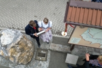 Odsłonięcie kamienia i ławeczki jubileuszowej o raz złożenie kapsuły czasu