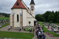 Odsłonięcie kamienia i ławeczki jubileuszowej o raz złożenie kapsuły czasu