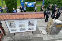 Odsłonięcie kamienia i ławeczki jubileuszowej o raz złożenie kapsuły czasu