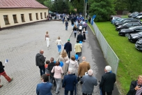 Odsłonięcie kamienia i ławeczki jubileuszowej o raz złożenie kapsuły czasu