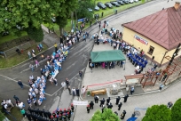 Odsłonięcie kamienia i ławeczki jubileuszowej o raz złożenie kapsuły czasu