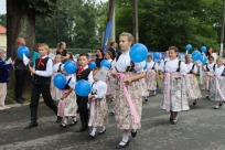 Odsłonięcie kamienia i ławeczki jubileuszowej oraz złożenie kapsuły czasu