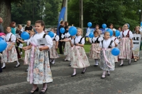 Odsłonięcie kamienia i ławeczki jubileuszowej oraz złożenie kapsuły czasu