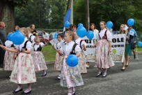 Odsłonięcie kamienia i ławeczki jubileuszowej oraz złożenie kapsuły czasu