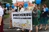 Odsłonięcie kamienia i ławeczki jubileuszowej oraz złożenie kapsuły czasu