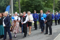 Odsłonięcie kamienia i ławeczki jubileuszowej oraz złożenie kapsuły czasu