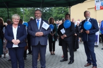 Odsłonięcie kamienia i ławeczki jubileuszowej oraz złożenie kapsuły czasu
