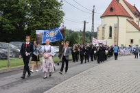 Odsłonięcie kamienia i ławeczki jubileuszowej oraz złożenie kapsuły czasu