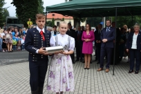 Odsłonięcie kamienia i ławeczki jubileuszowej oraz złożenie kapsuły czasu