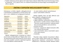 Harmonogram informacja - odbiór gabarytów