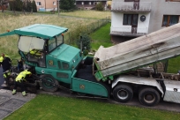 ul. Astrów w Goleszowie w trakcie remontu