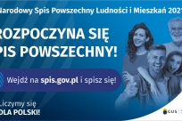 1 kwietnia rozpoczął się Narodowy Spis Powszechny Ludności i Mieszkań, który potrwa do 30 czerwca br.