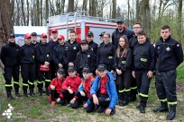 Młodzieżowe drużyny pożarnicze z terenu gminy Goleszów