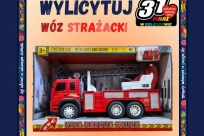 Wóz strażacki wystawiony na licytacji WOŚP Goleszów