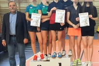 Emilia Byrtek i Nadia Cieślar na najwyższym miejscu podium