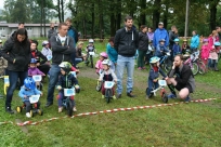 Start najmłodszych kolarzy, fot. M. Wojnar