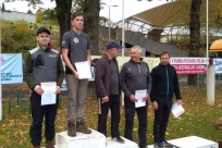 Przemysław Konecki na najwyższym stopniu podium, fot. Orlik