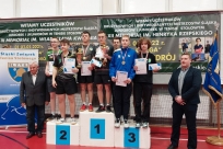 Piotr Ostachowski na podium - debel