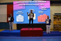 Klaudia Szymańska na pierwszym stopniu podium