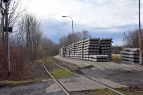 Nowe podkłady kolejowe na stacji Goleszów Górny, fot. I. Franek