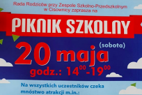 Zaproszenie na piknik szkolny w Cisownicy