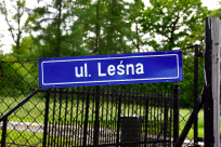 Ul. Leśna w Puńcowie przed remontem.