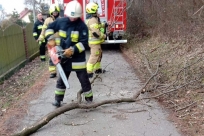 Interwencja, fot. z profilu OSP Goleszów