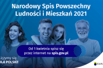 1 kwietnia rozpoczął się Narodowy Spis Powszechny Ludności i Mieszkań, który potrwa do 30 września br. Udział w spisie jest obowiązkowy.