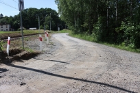 ul. Pszenna w Goleszowie Równi przed remontem